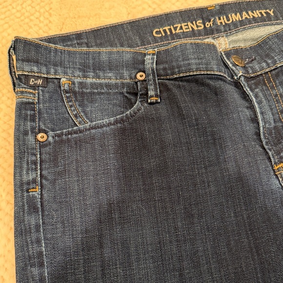 Citizens of Humanity Dani Dark Blue Ankle Jeans - Picture 4 of 4